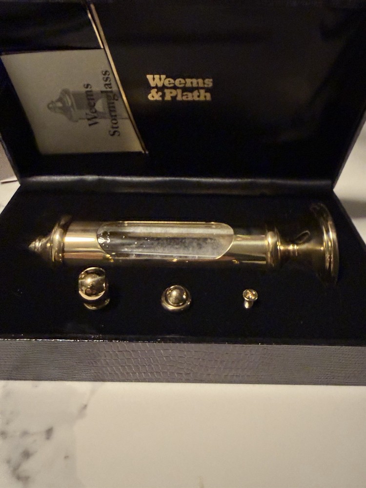 Weems & Plath Stormglass New In Box