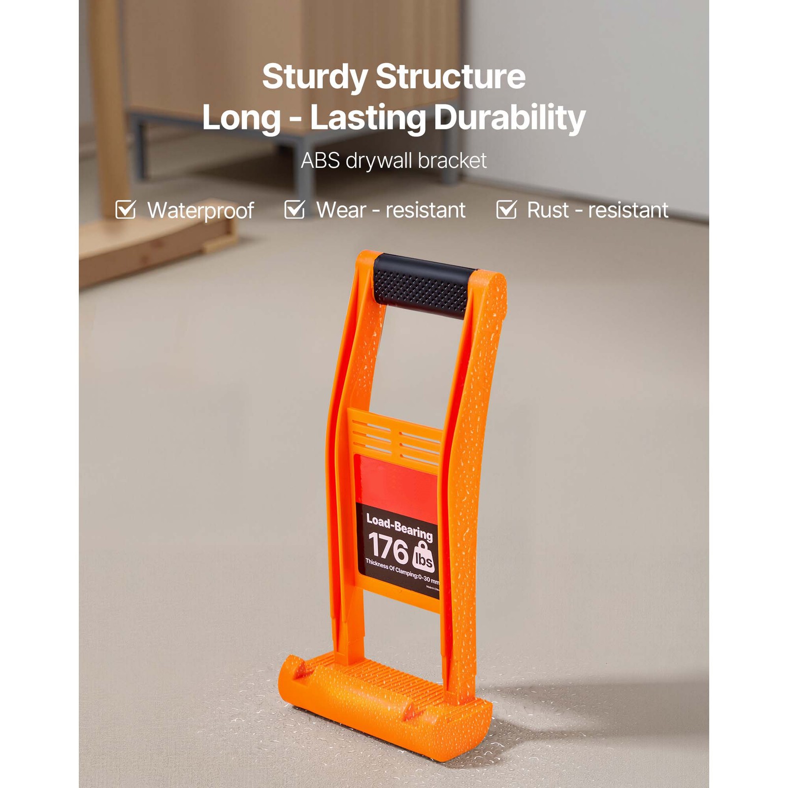 Drywall Carrier 2 Pack Plywood Carriers Handles with 176 lbs Load