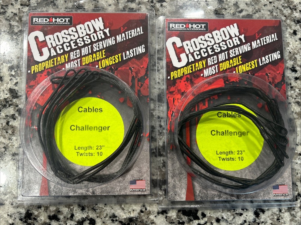 Red Hot Parker Challenger Crossbow  Cable Set
