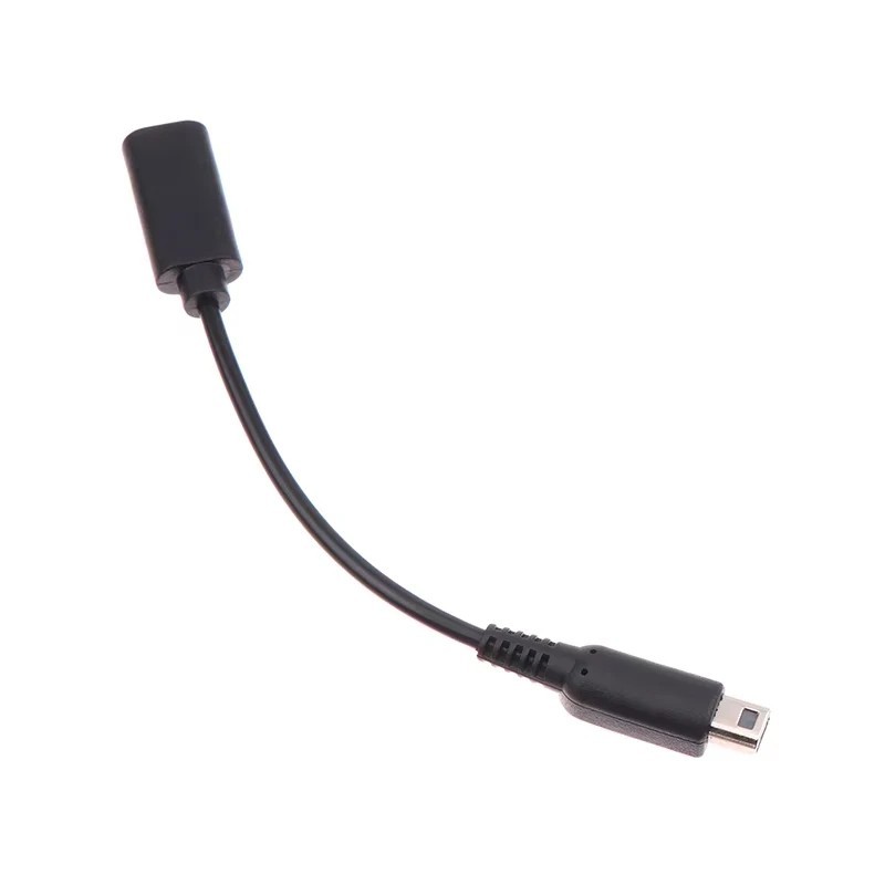 USB Type-C Adapter Converter Charger Cable for Nintendo New/3DS/2DS/DSi/XL/LL