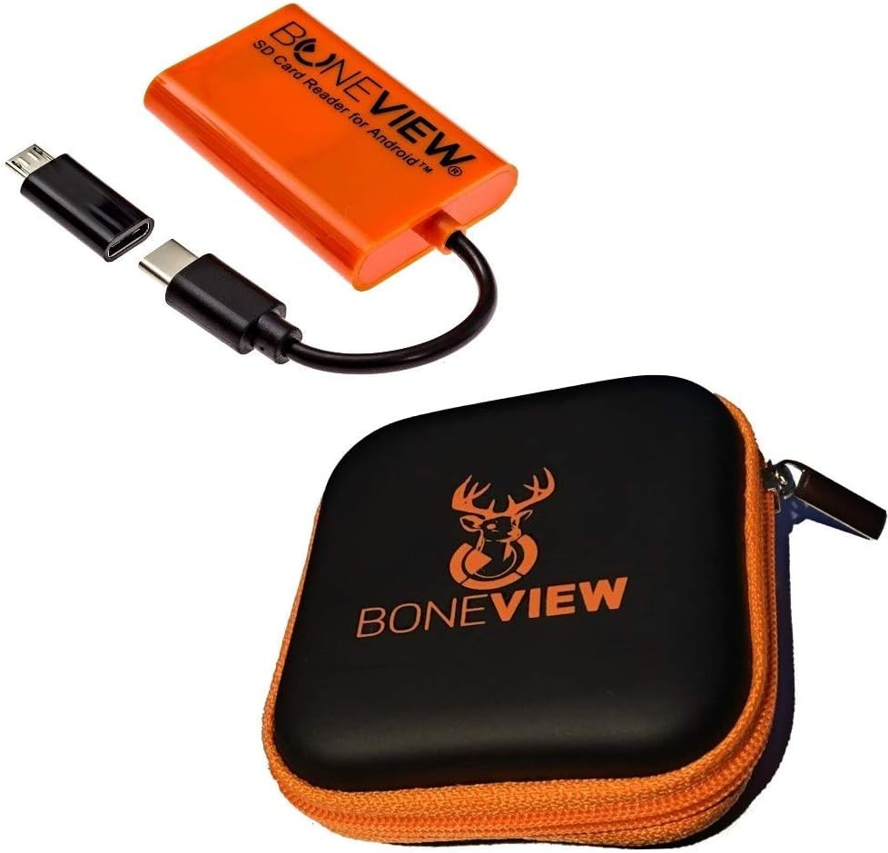 SD Card Reader Type C USB Trail Camera Viewer for Android Game Cam Phones