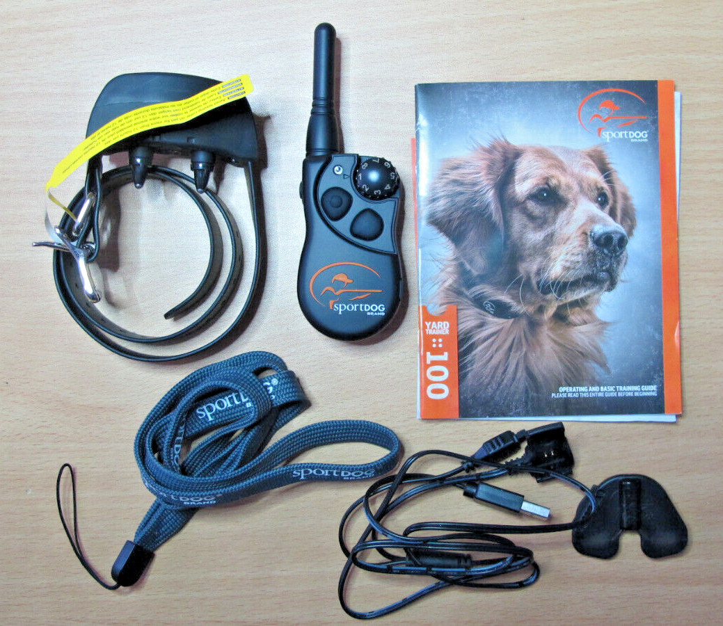 SportDOG 100 Yard Trainer Stubborn Dog Remote Collar Yard Training YT-100S