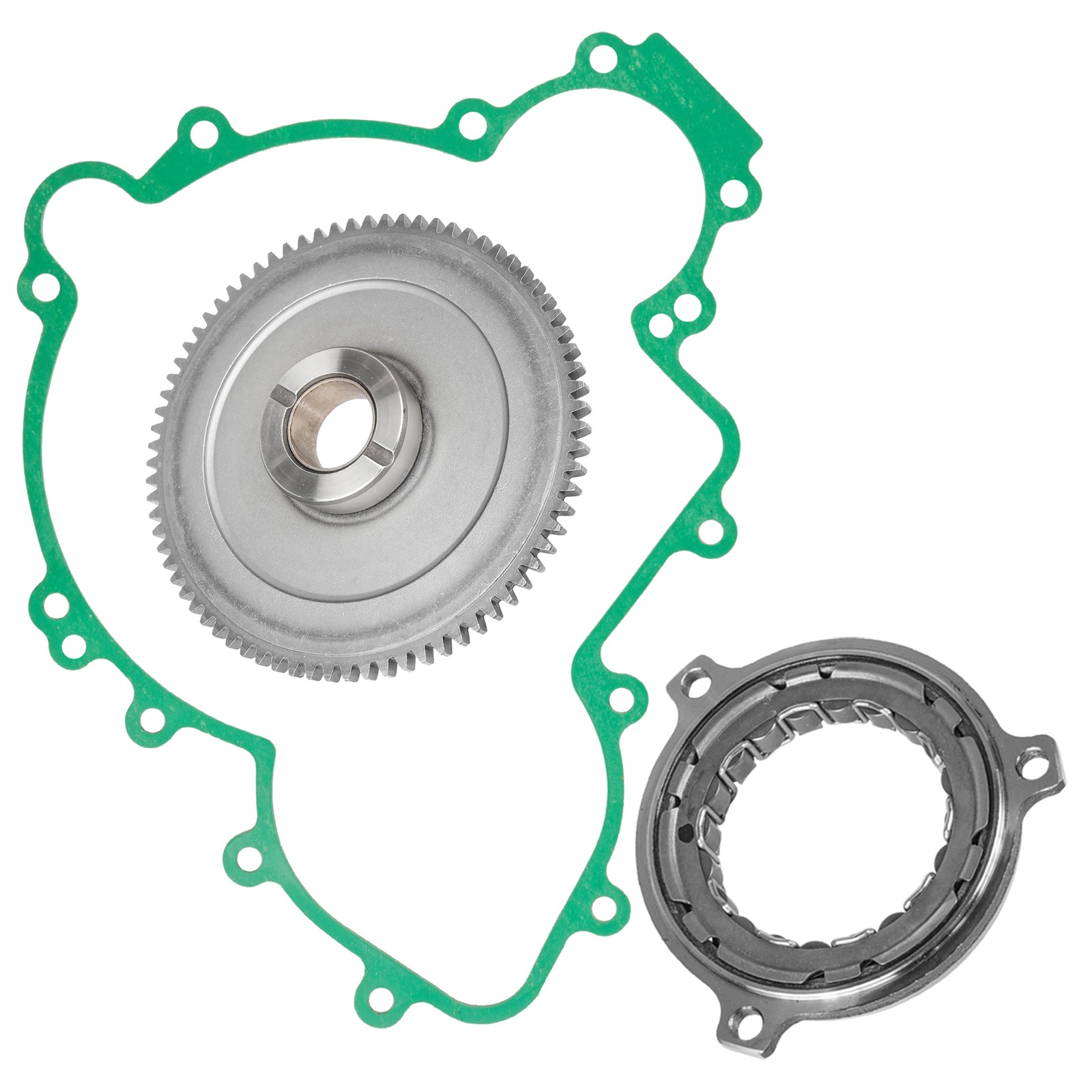 Starter Clutch And Driven Gear W/Gasket for Polaris RZR XP 1000 / XP 4 1000 2014