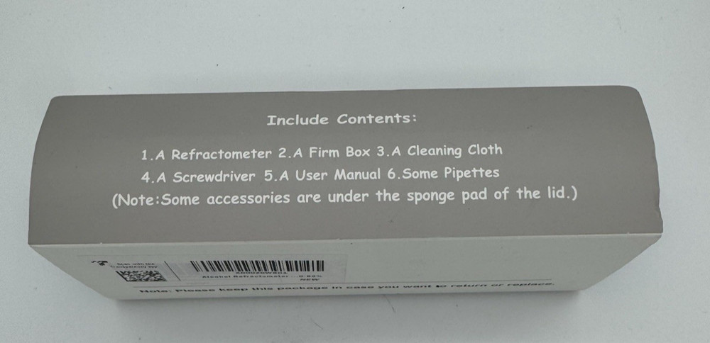 ATC Hand Held Refractometer With Case and Box