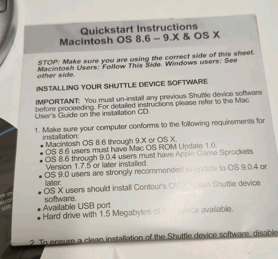 Contour ShuttleXpress Multimedia Controller With 5 Programmable Buttons NEW