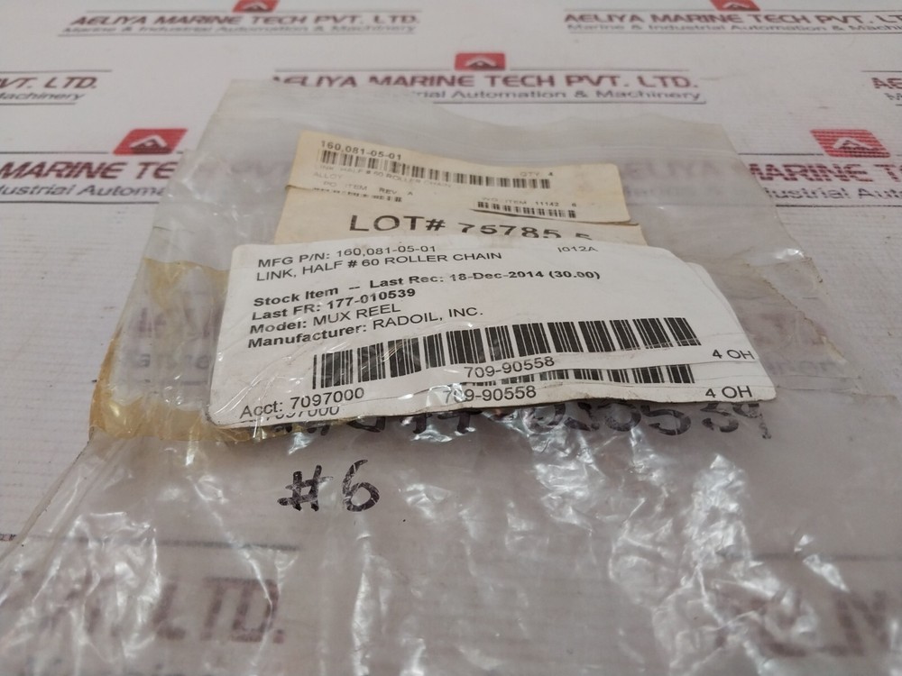 Tsubaki 60 Offset Link Roller Chain 160,081-05-01