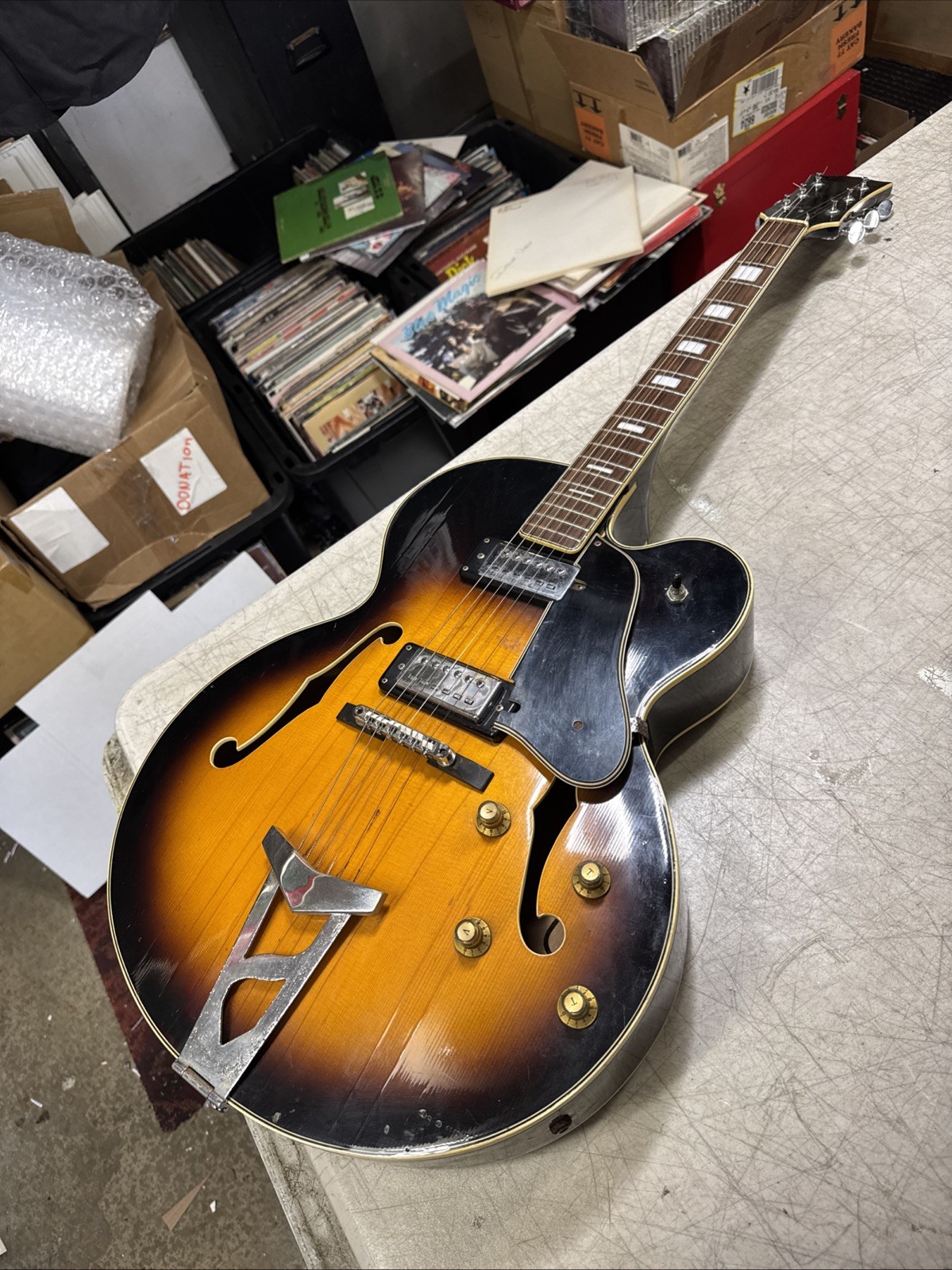 1970's Matsumoku Jazz Archtop Electric Guitar Lawsuit era JAPAN L-5 Lyle