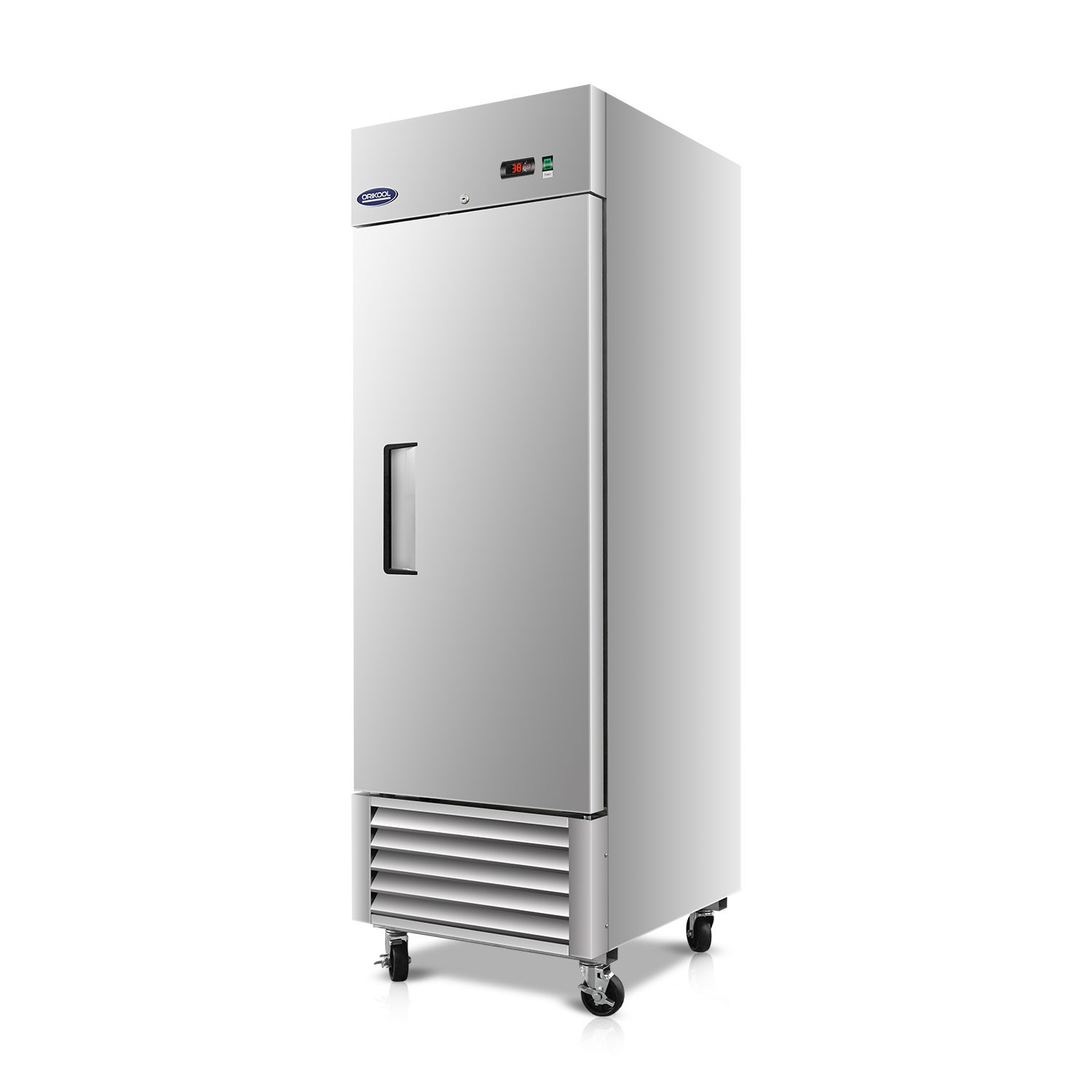 27" W Commercial Refrigerator - Single Door Reach-In for Restaurant, Bar, Cafe