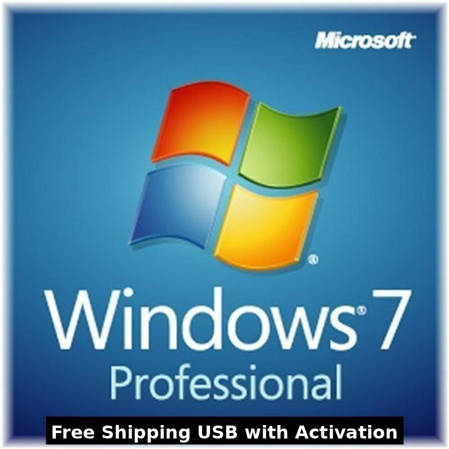 Microsoft Windows 7 Professional 64 Bit Operating System (FQC-08289)