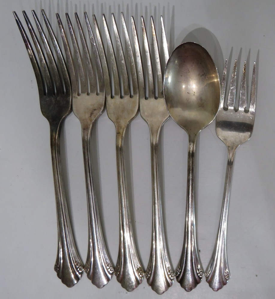 Oneida Silverplate "Enchantment" 6 Replacement Pieces uu