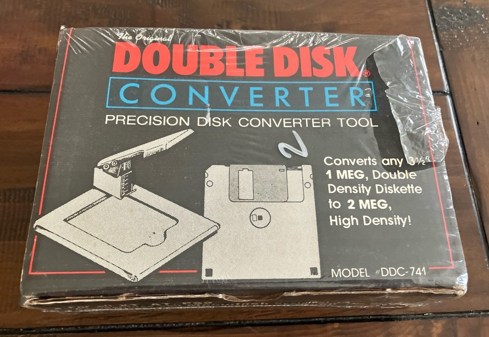 Double Disk Precision Converter Tool Model #DDC-741 New OS 3 1/2 For PC & MAC