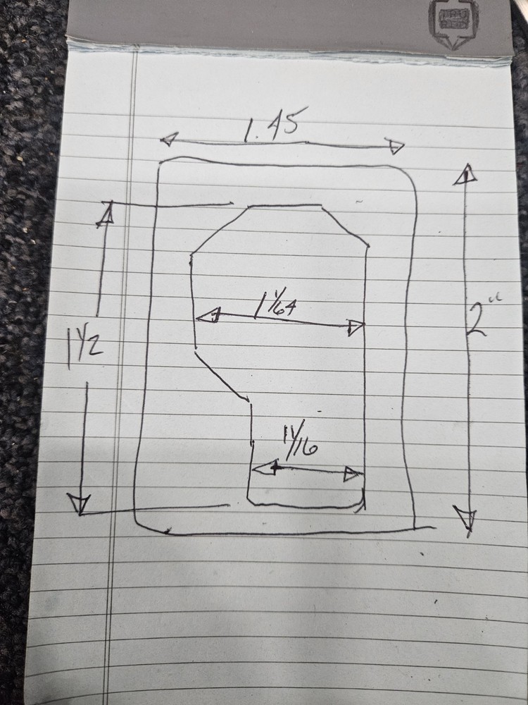 Thompson Center Muzzleloader breech plug wrench #7314