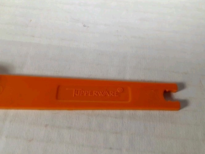 Vintage Tupperware Orange Nesting Measuring Spoon Replacement 1 Tsp