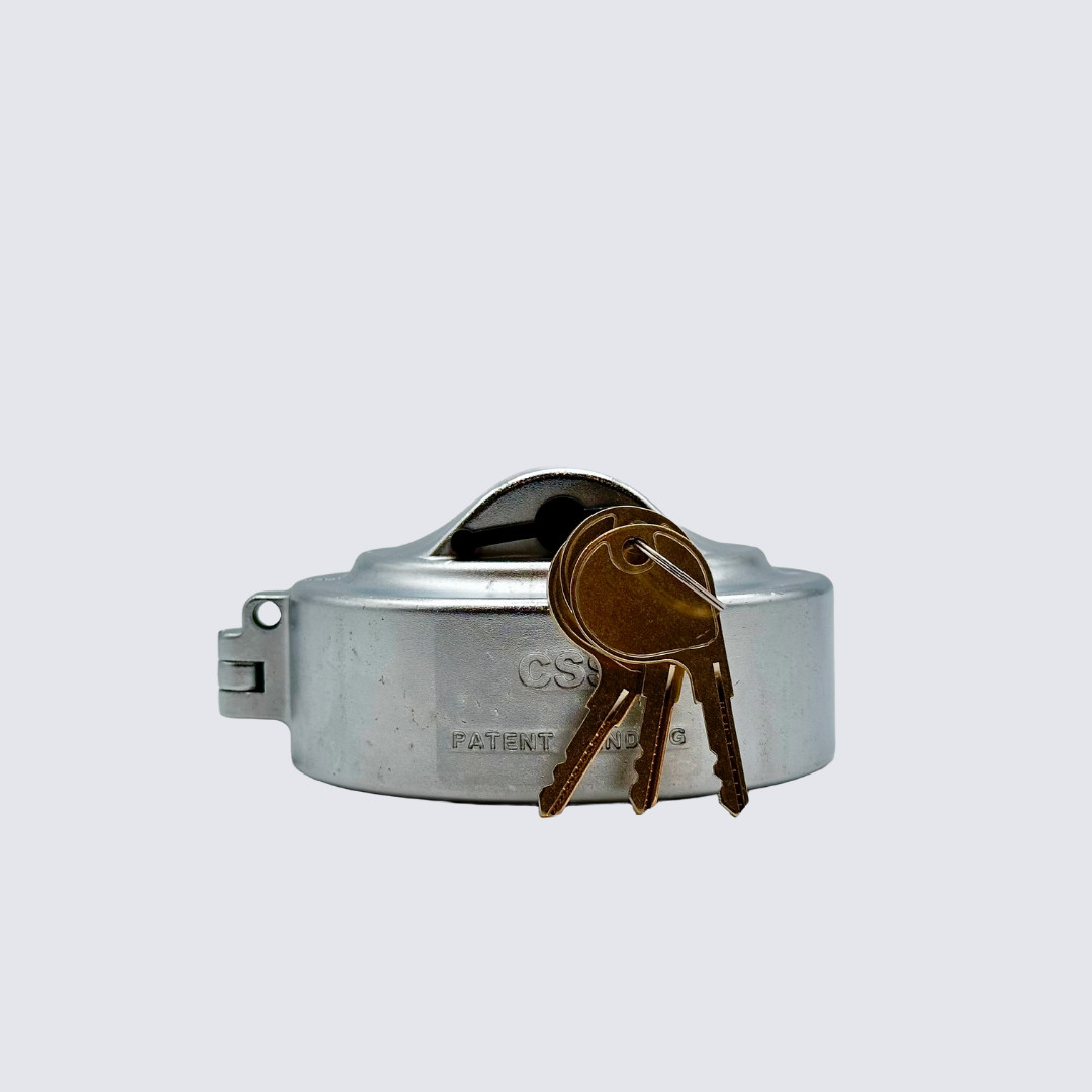 CapLok - Kenworth - International - Mack - Volvo Locking Fuel Cap Cover