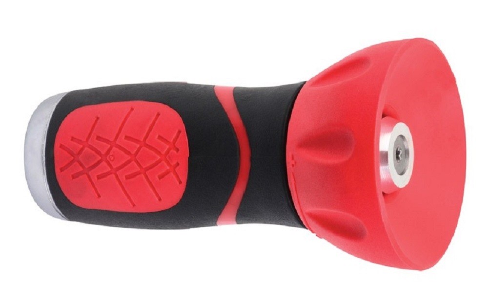 ACE High Pressure Fireman Nozzle Plastic Medium Duty Red