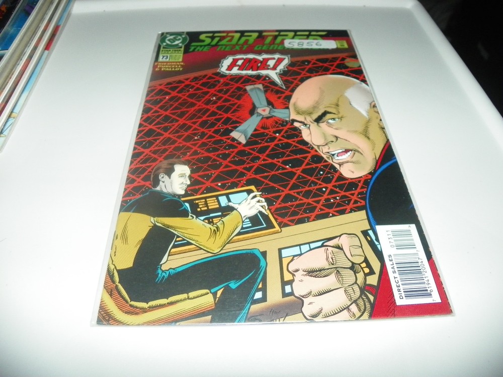 Star Trek: The Next Generation Comic Book #73 DC Comics 1995