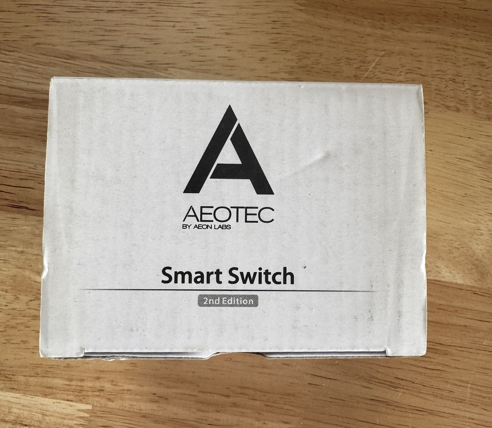 Aeotec Smart Switch 2nd Edition- Model DSC24-ZWAU