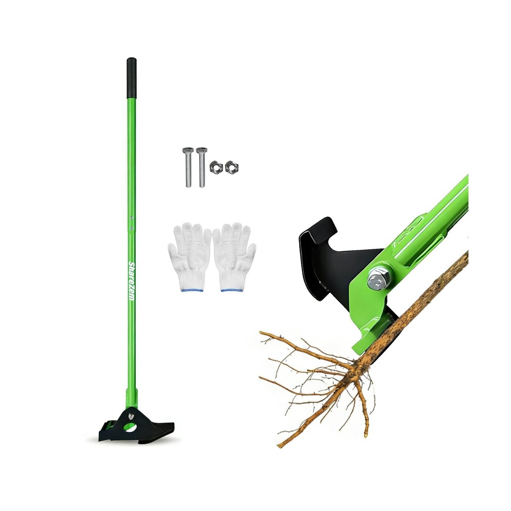 Large Sapling Puller, Heavy-Duty High-Leverage Uproots Tree Puller Tool Fully...