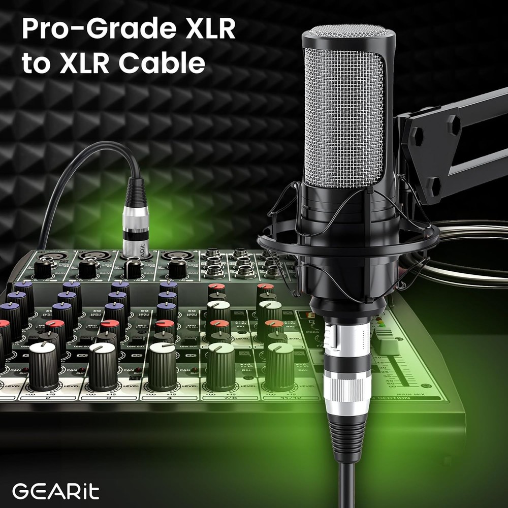 Versatile XLR Cable for Recording Studio