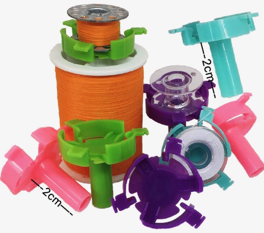 20pcs/Pack Sewing Bobbin Small Clips Sewing Tool Accessory Color Thread Clips...