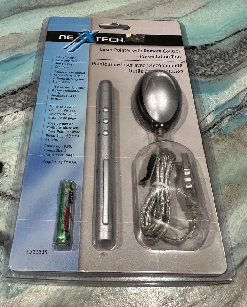 Nexxtech Laser Pointer Remote Control Tool Business Office Presentaion   New