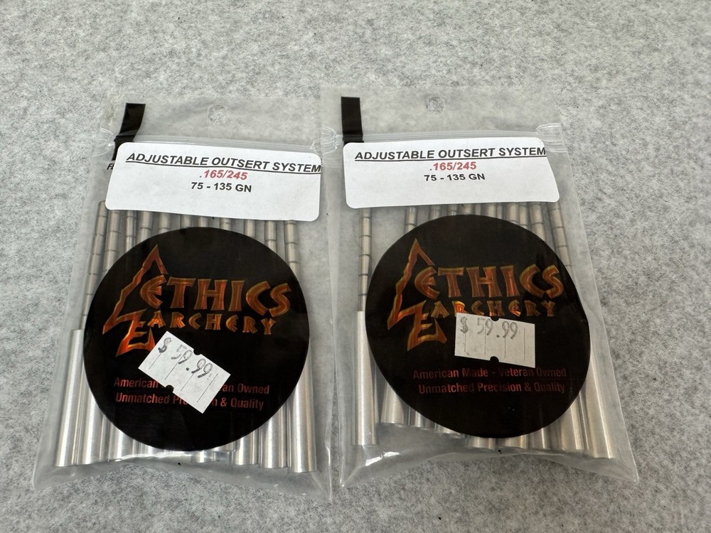2x 12pk Ethics Archery Outsert .165/245