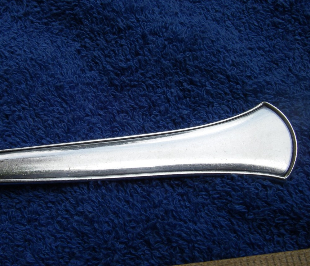 HANS HANSEN Denmark Sterling KOLDRING Pattern TABLE FORK-7 Inches-No Mono