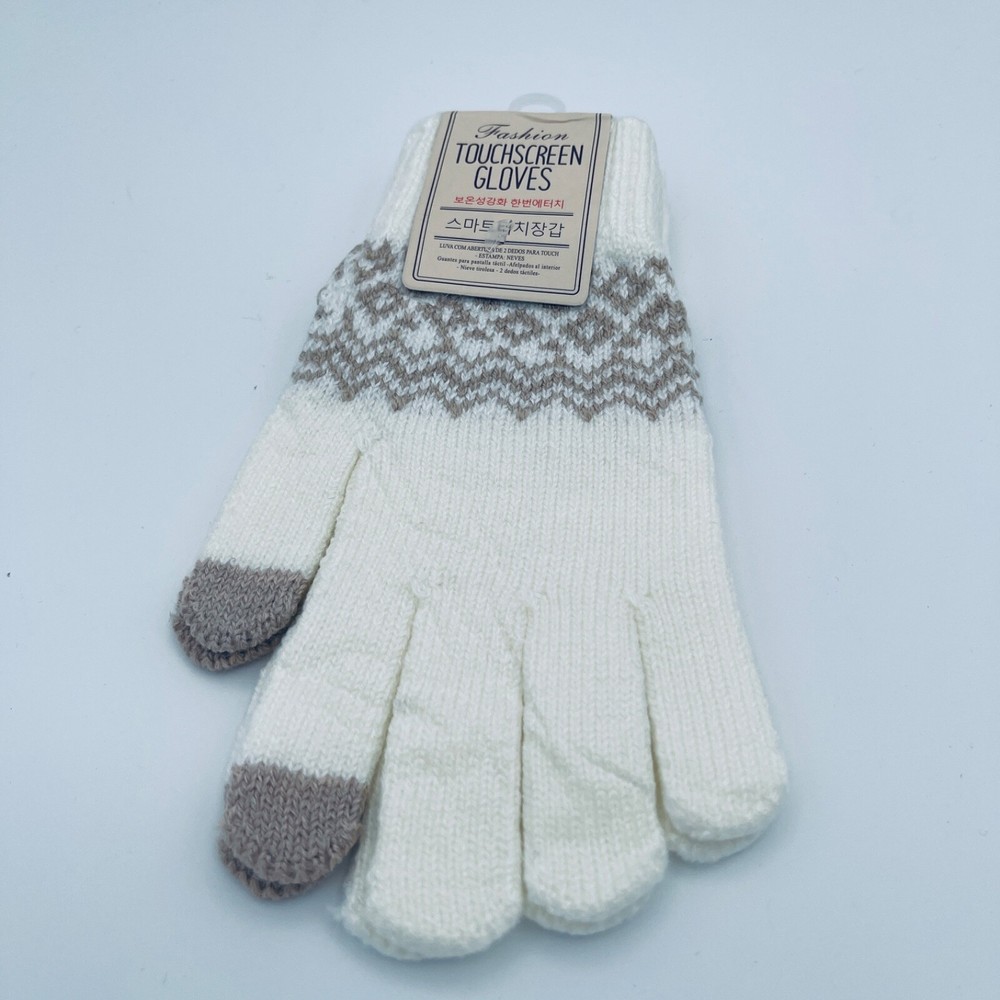 Women's Winter Knit Gloves Touchscreen
