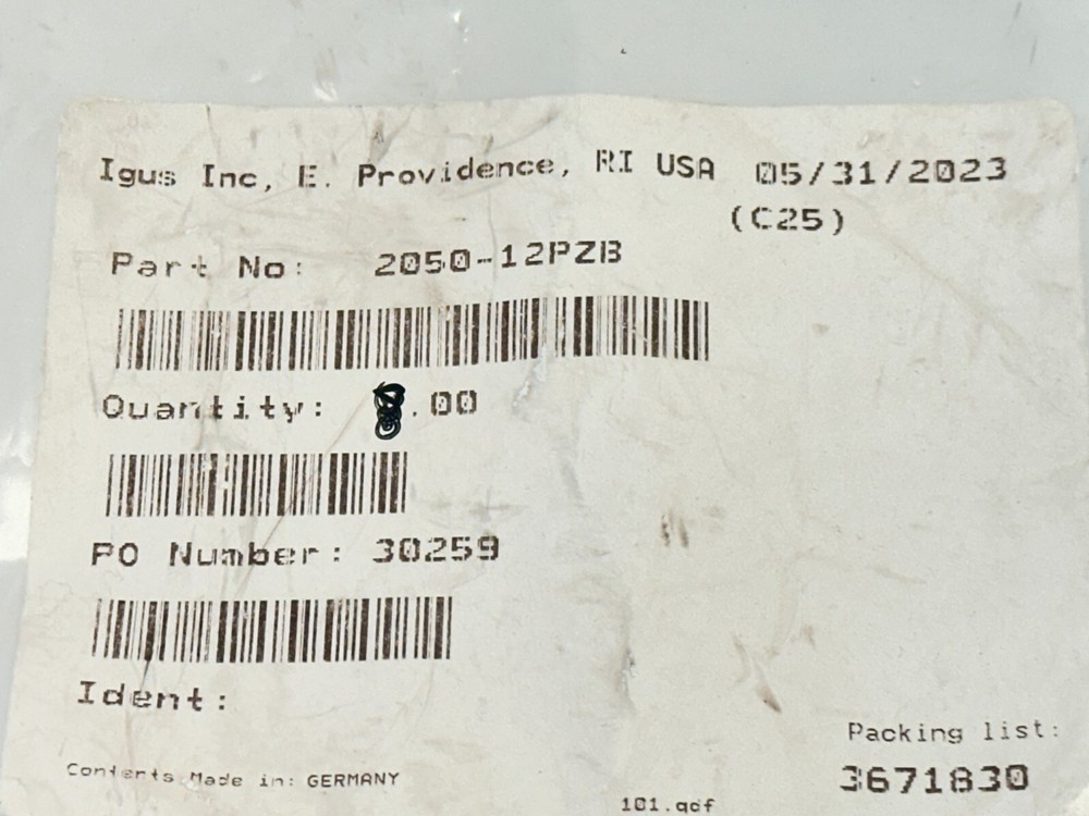 Igus 2050-12PZB Mounting Bracket Medium 73mm