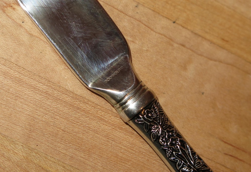 Godinger Silverplate Cake/Bread Knife - 12"