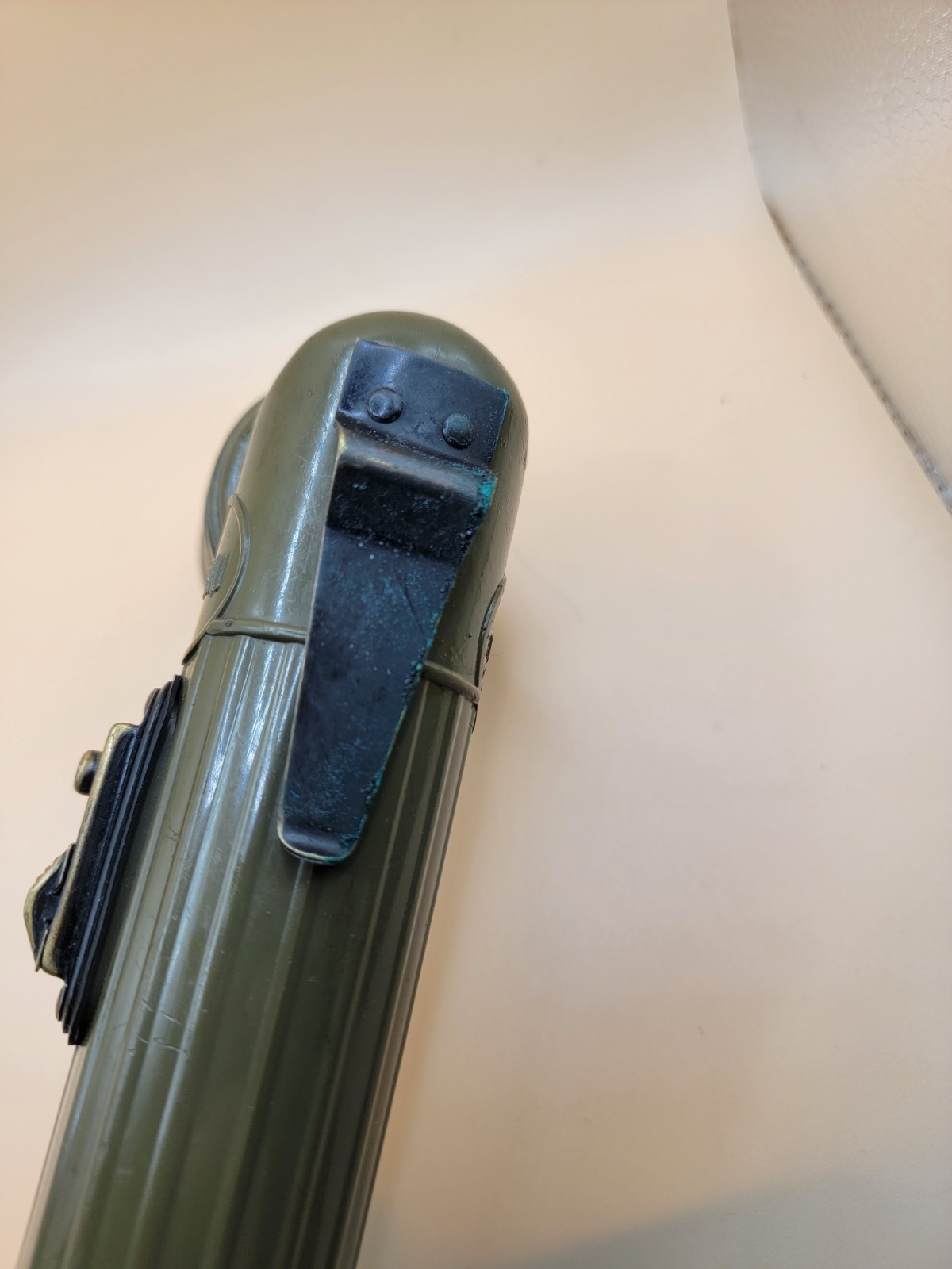 US Army USMC Military Fulton MX-991/U Right Angle Flashlight