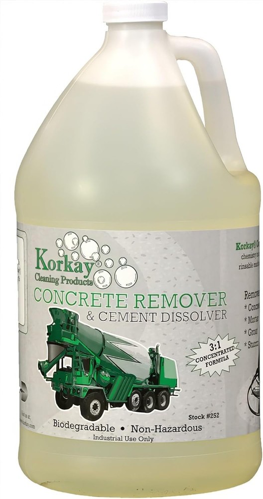 Concrete Remover & Cement Dissolver - Heavy-Duty Solution
