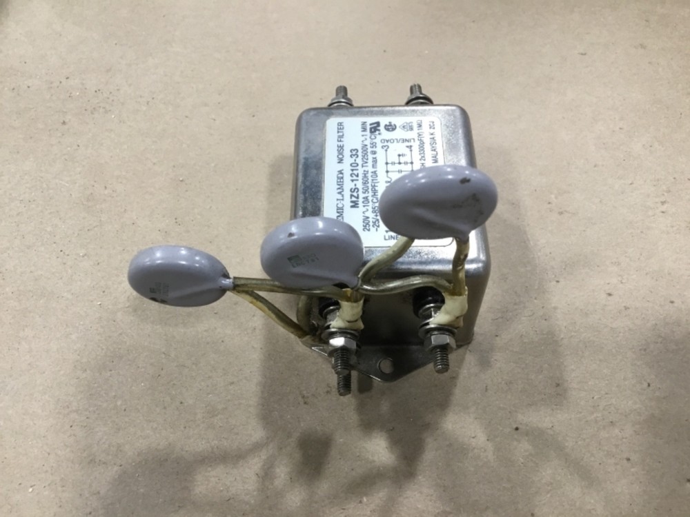 Nemic-Lambda MZS-1210-33 Noise Filter 250V 10A #10B30