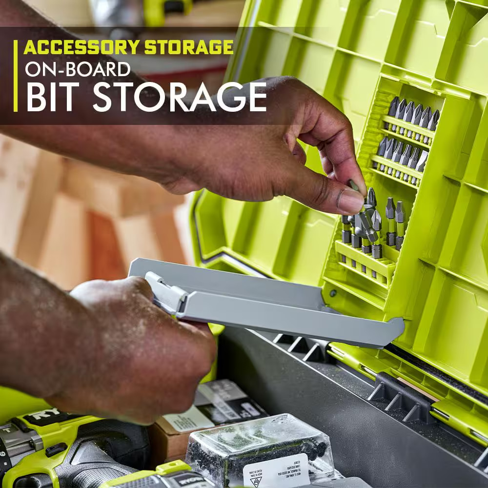 22.2 In. LINK Rolling Tool Box with LINK Medium Tool Box