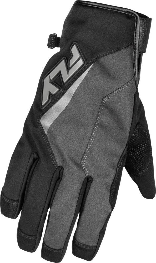 Title Long Gloves Grey/Black For Xl