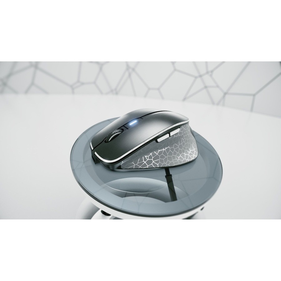 CHERRY MW 8C ERGO Rechargeable Black Wireless Mouse