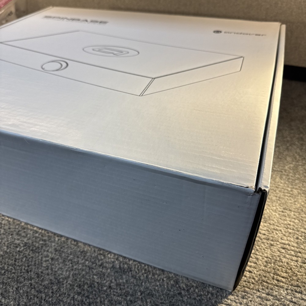 Andover SpinBase Turntable Speaker System — Black — OPEN BOX — No RCA