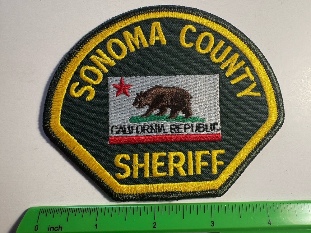 Sonoma County California Sheriff Patch