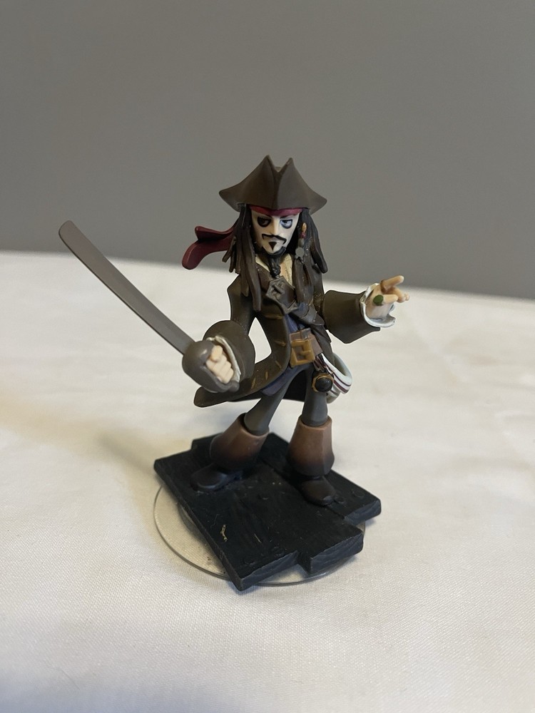Disney Infinity Captain Jack Sparrow Figure & Power Discs