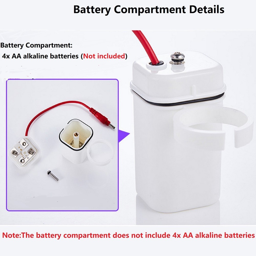 Automatic Ceramic Integrated Standing Urinals Sensor Flusher Flush Valve Kit e