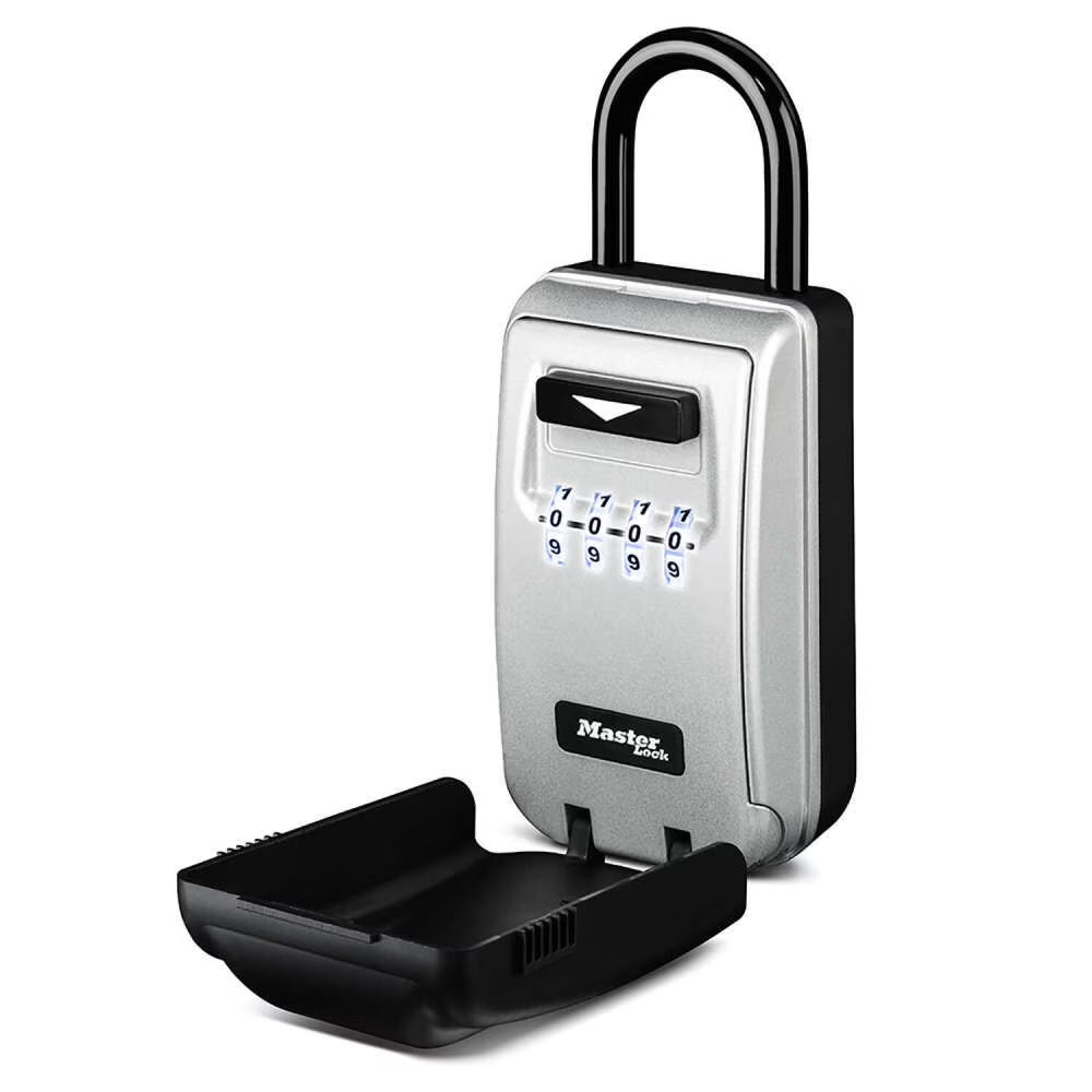 Master Lock Light-Up Combination Lock Box 5424EC Portable Key Storage