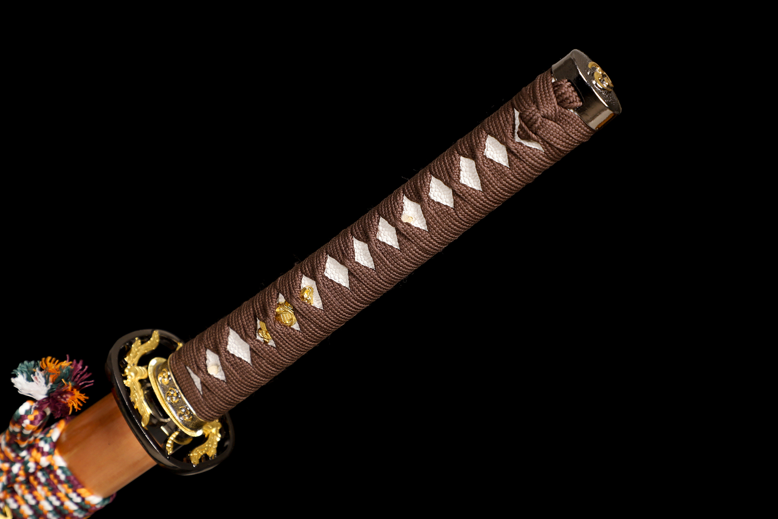 T10 Steel Clay Tempered Real Hamon Katana Japanese Samurai Sword Full Tang Sharp