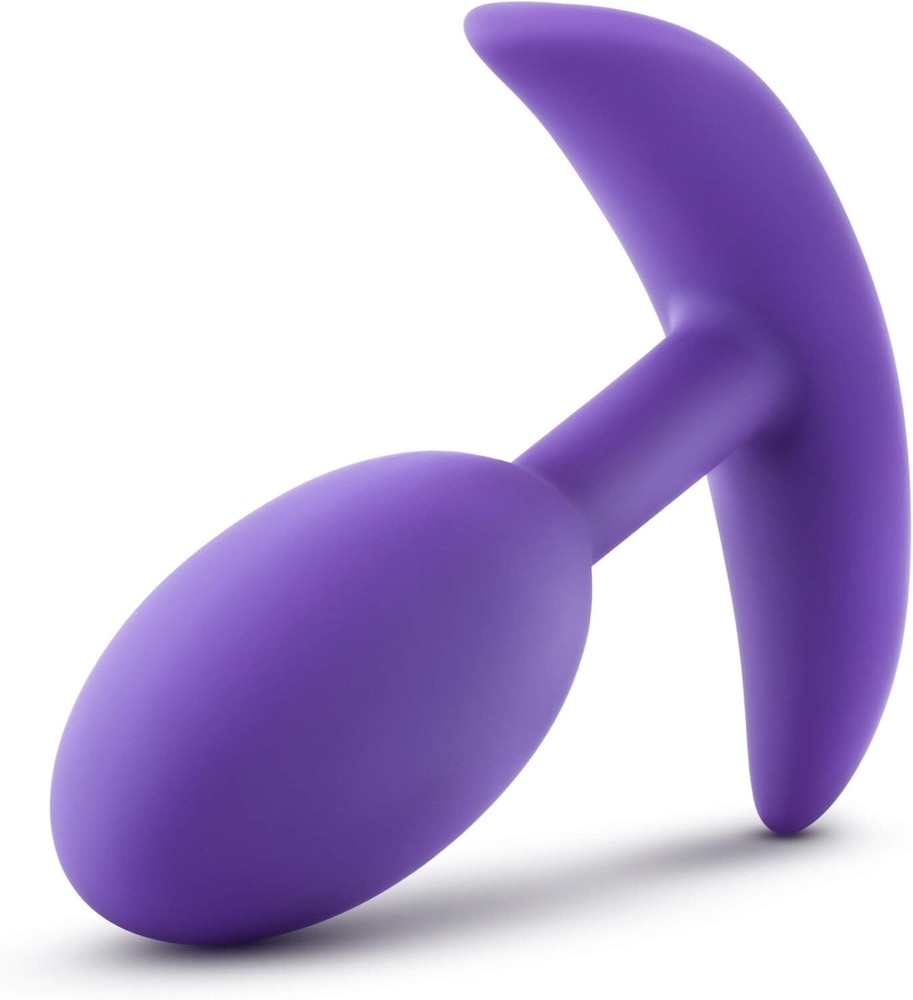Eden 4'' Wearable Vibrating Slim Plug Medium Silicone Activated Butt Plug