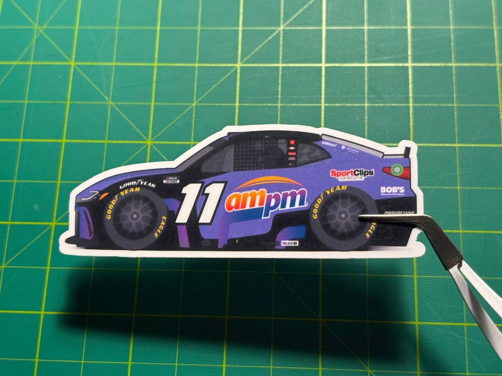 2025 NASCAR Denny Hamlin ampm Sticker