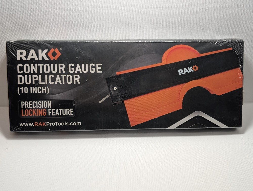 RAK 10" Contour Gauge Duplicator Locking Shape Profile Template Tool New