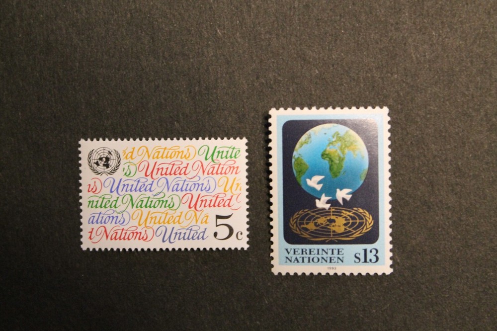 United Nations 1993 Regular Issues- NY, V MNH