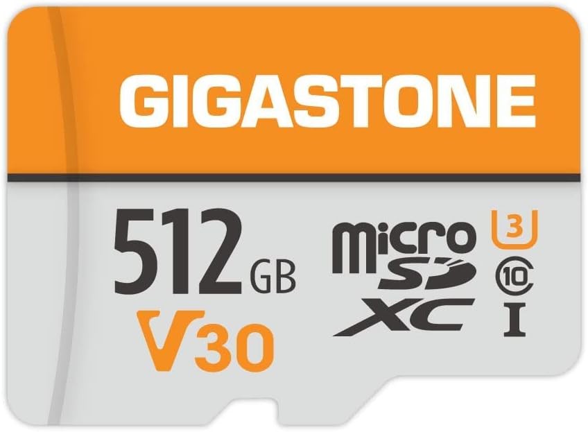 512GB Micro SD Card for Surveillance U3