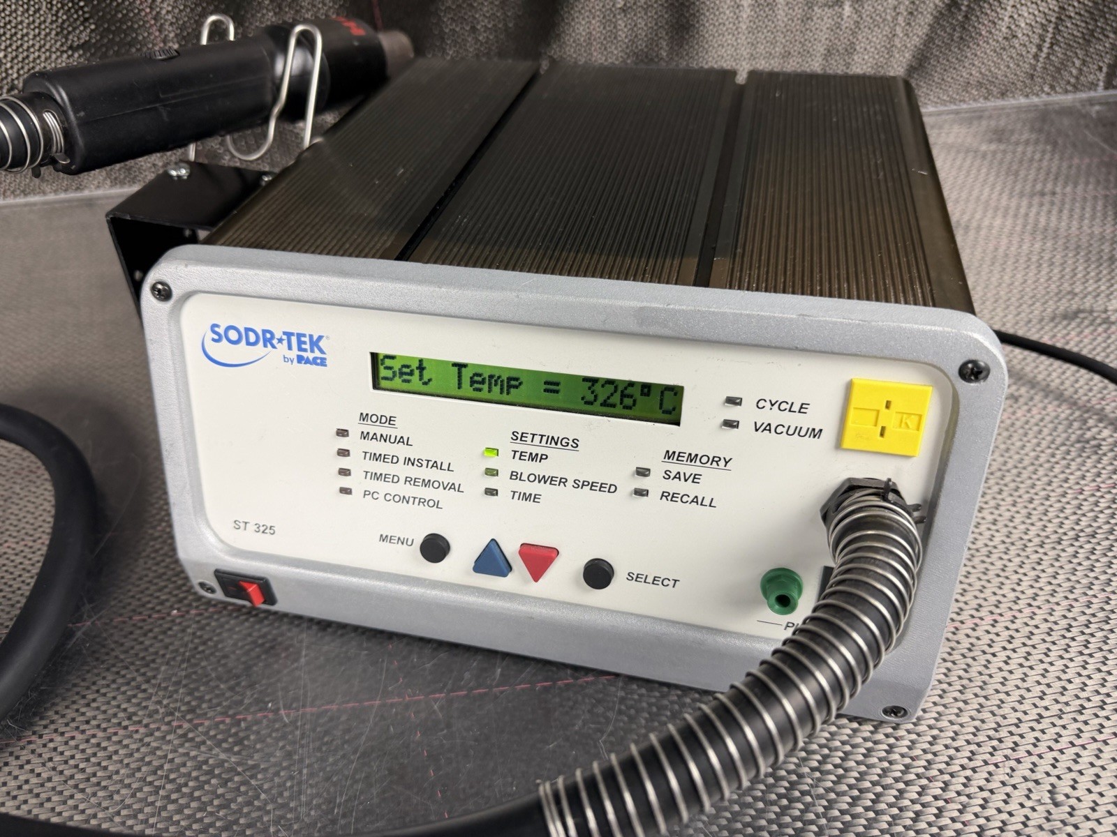 PACE ST 325 Rework Station w/ PIK-VAC Handpiece 115v *Guaranteed* Ships Fast