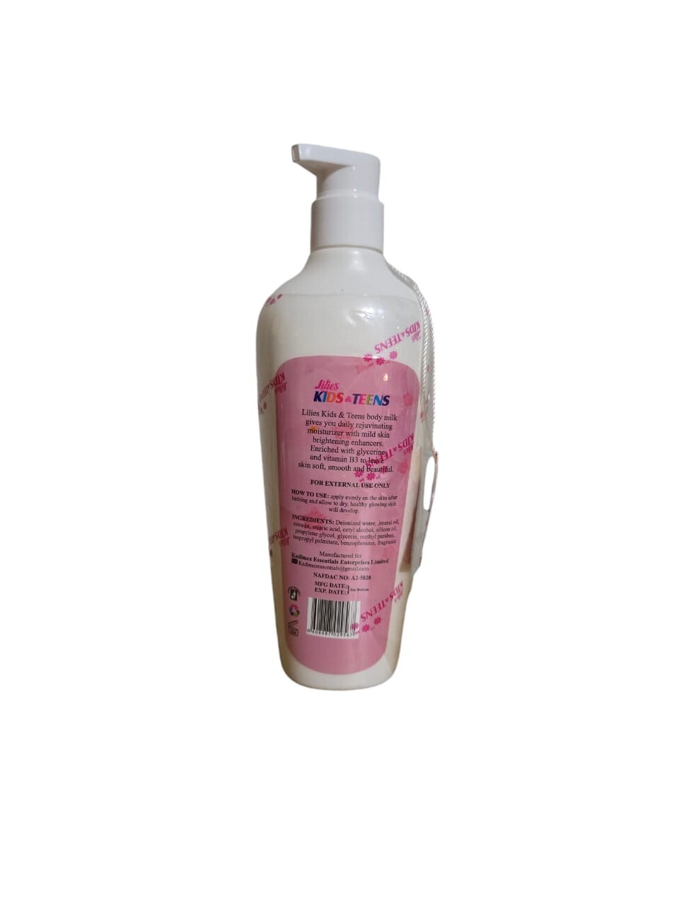 Lilies Kids And Teens Body Milk 400ml