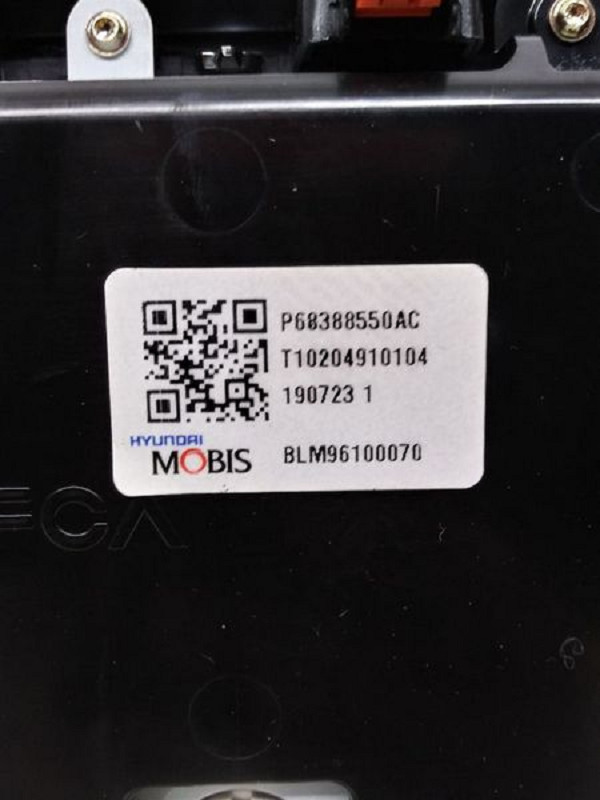 2019-2020 Jeep Grand Cherokee Climate AC Heater Control Unit w/ Bezel OEM